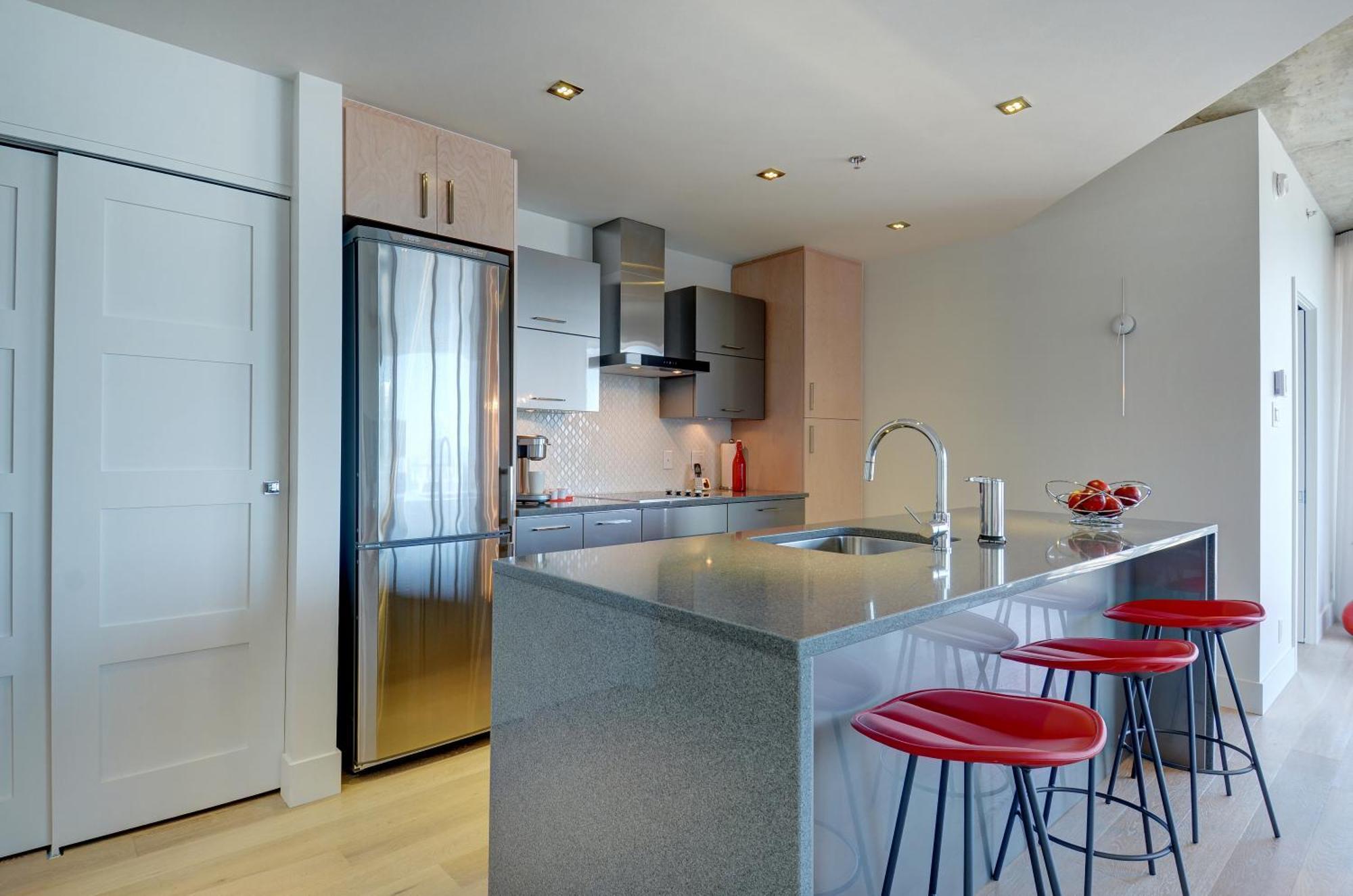 Апартаменты Les Immeubles Charlevoix - Le 760-612 Квебек Номер фото